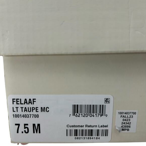 NEW Style & Co Light Sandy Taupe Ankle Boots Size 7.5 Minimalist Neutral Booties - Picture 12 of 12